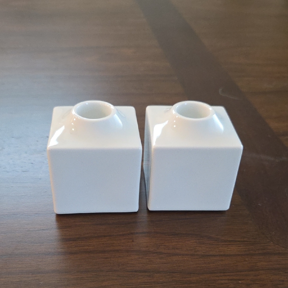 Set Of 2- Miessen Vases/Candle Holder